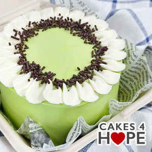 4" Chocolate Peppermint Cake