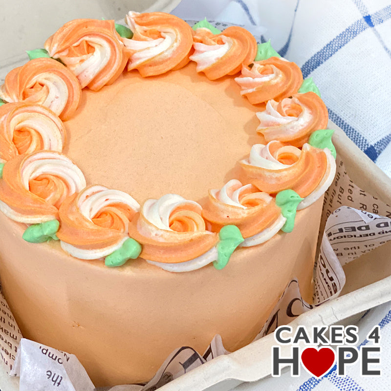 4" Thai Milk Tea Cake