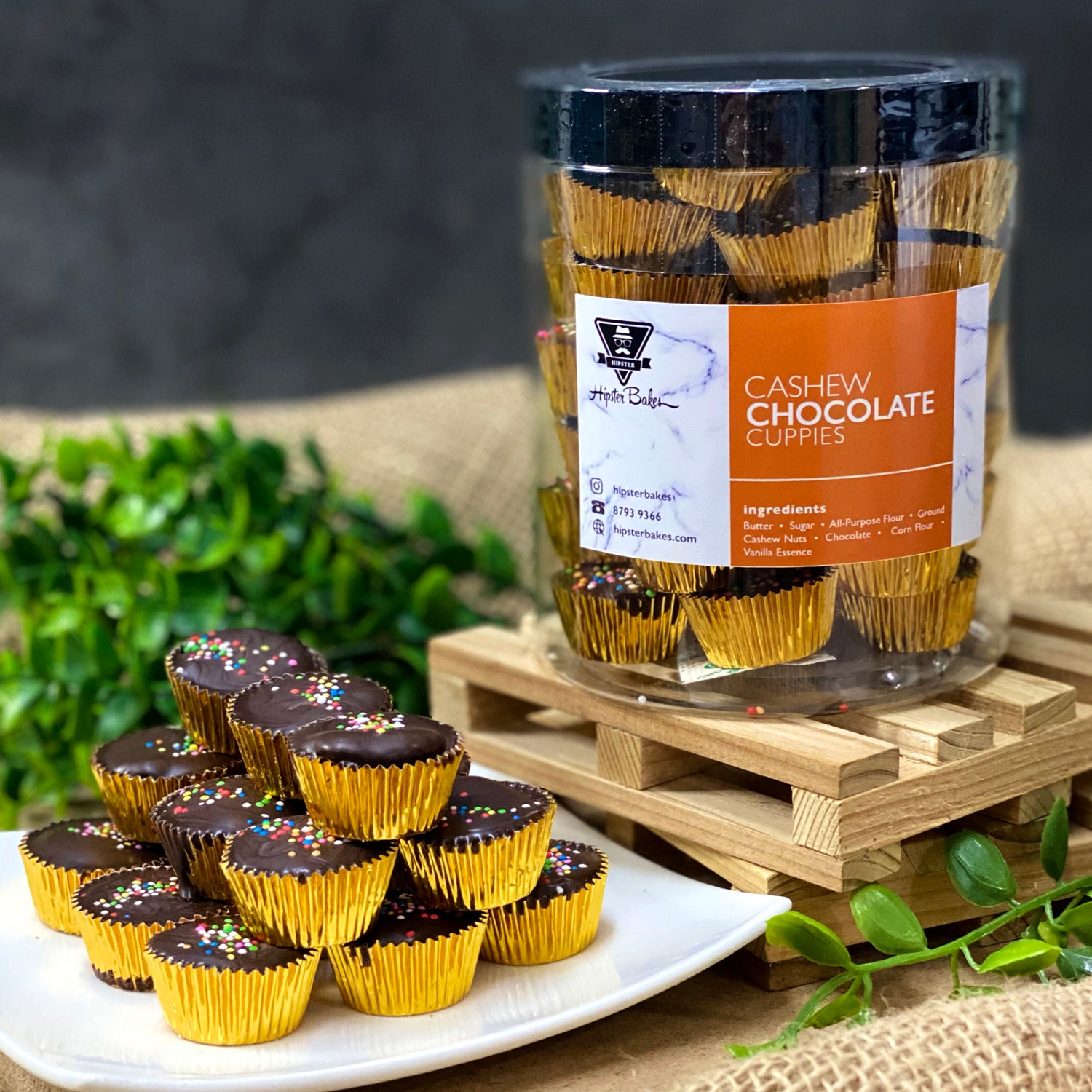 Cashew Chocolate Cuppies