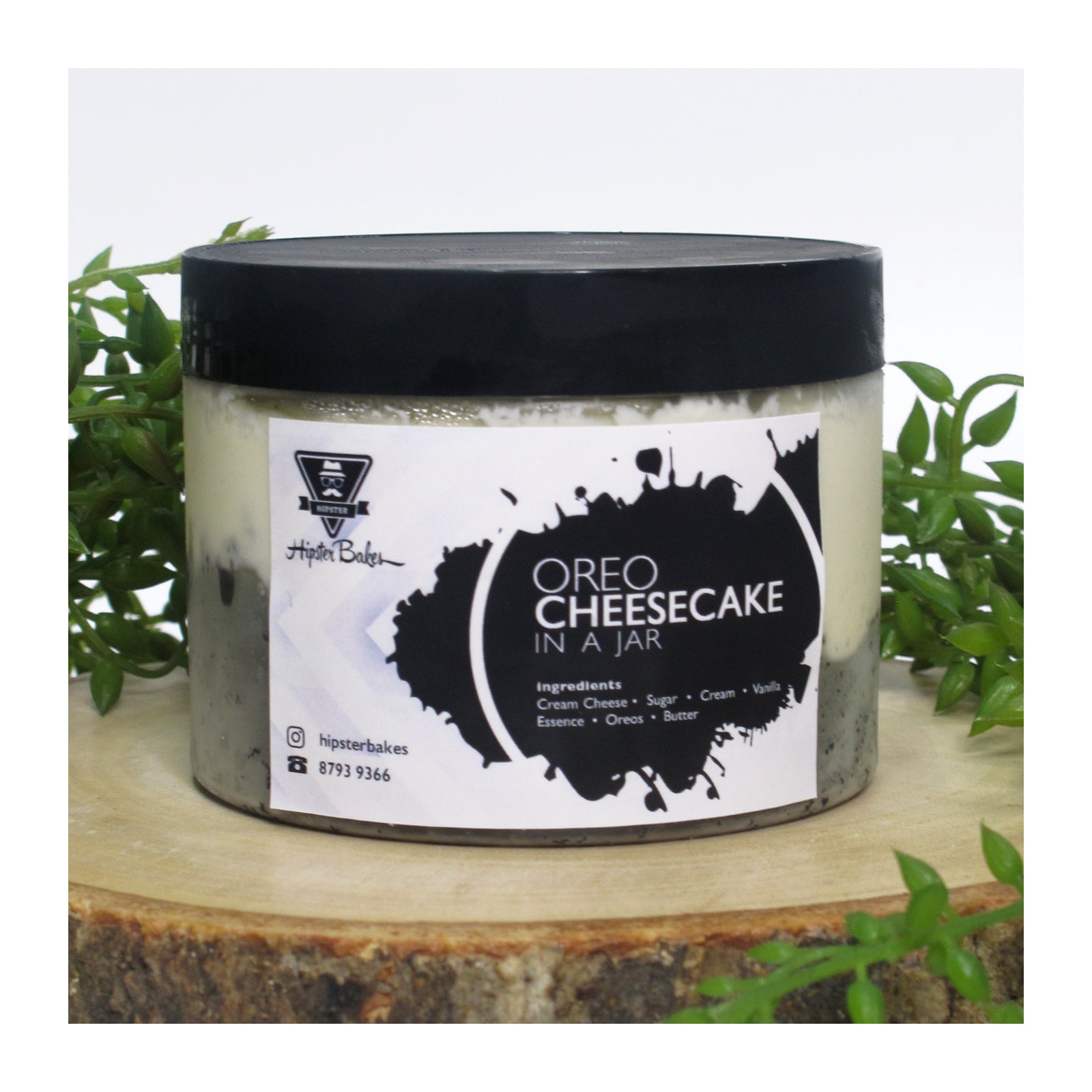 Oreo Cheesecake in a Jar